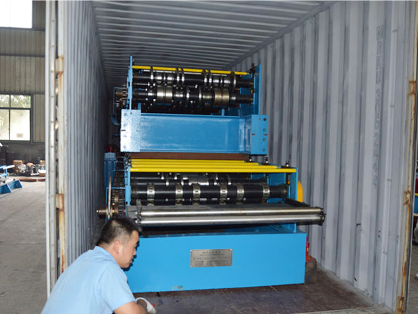 Deck floor machine ship to Colombia